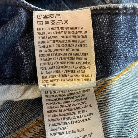 American Eagle Men’s Jeans Denim Slim Pants Airflex 31x32 - Picture 5 of 10